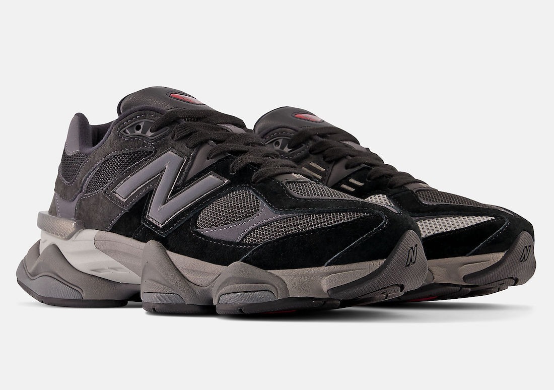 New balance 988 store black leather